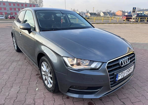 Audi A3 cena 39999 przebieg: 149000, rok produkcji 2013 z Biała małe 106